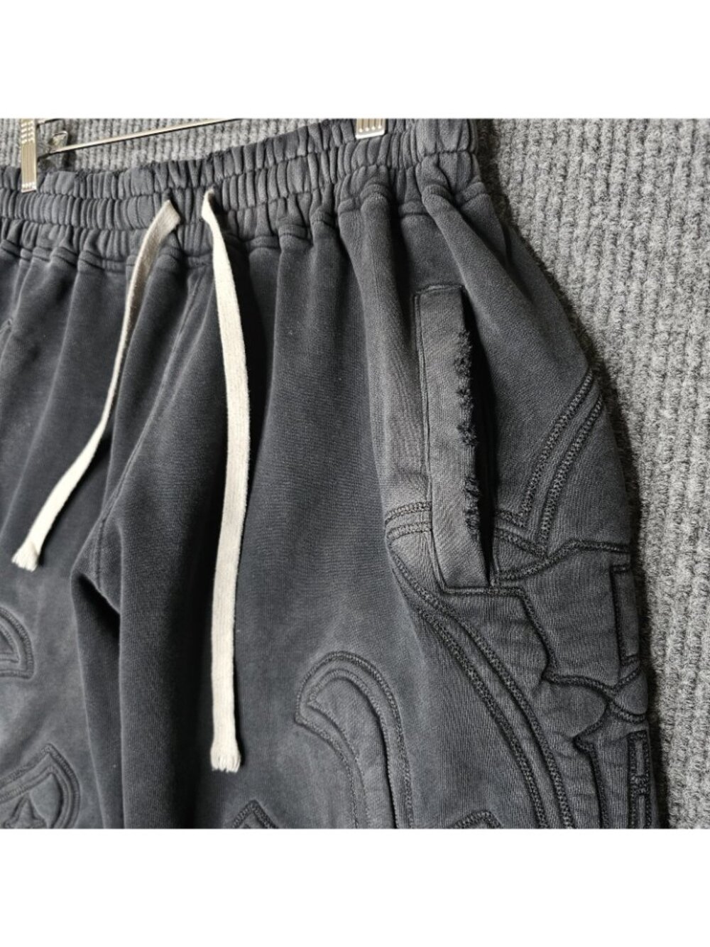 Valley Dreams S Vale Forever Carver Cotton Sweatpants Drawstring Elastic Waist - Picture 3 of 8